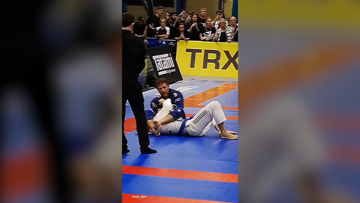 Tom Hardy takes part in jiu-jitsu competition