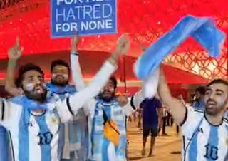 Mundial de Qatar 2022. Los indios fanáticos de la Selección: "Vamos vamos Argentina"