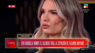 Eva Bargiela contó la verdad de su separación de Facundo Moyano