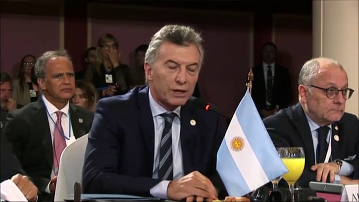 Macri habló en la 53° Cumbre de presidentes del Mercosur - Fuente: Télam