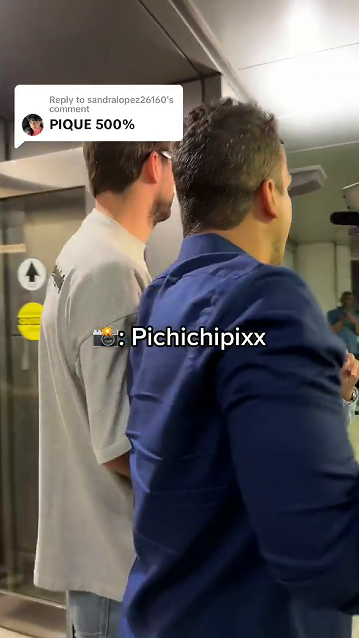 Gerard Piqué no hizo declaraciones a la prensa durante su aparición en el aeropuerto de Miami