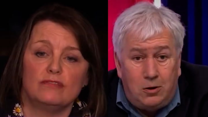 Woman clashes with Question Time panelist over mental health and poverty link