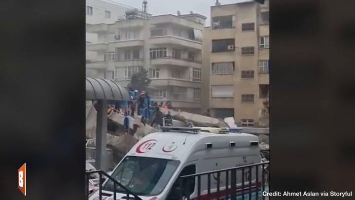 Watch: Buildings Collapse, Rescues Underway as Powerful Earthquakes Kill Thousands in Turkey, Syria