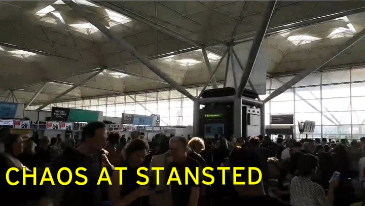 Chaos at Stansted Airport lightning wipes out fuel system leaving cancelled and passengers stuck on planes for hours - Mirror Online