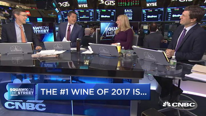 Wine Spectator Reveals 2017 Wine of the Year on CNBC