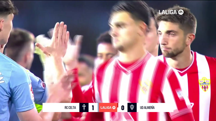 Celta 1-0 Almería: resumen y goles | LaLiga EA Sports (J27)