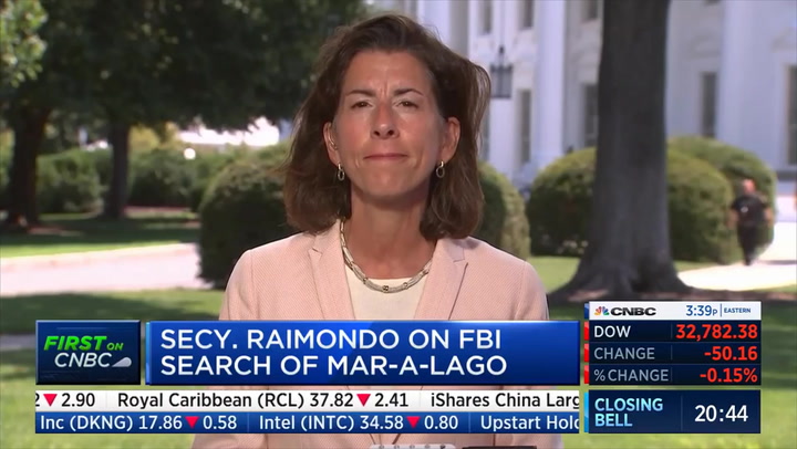 Commerce Sec'y Raimondo: Inflation Reduction Act Will 'Reduce Inflation over the Long Run'
