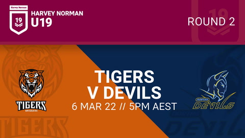 Brisbane Tigers - U19 v Norths Devils Womens - U19