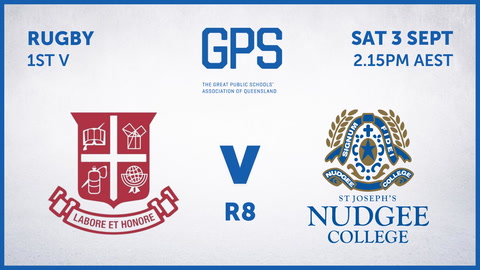 3 September - GPS QLD Rugby - R8 - IGS v NC