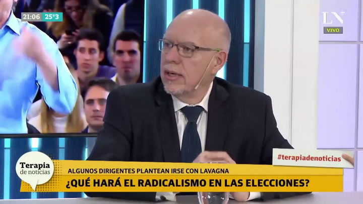 Jorge Fernández Díaz- - La alianza del radicalismo con Lavagna es una coalición que viene con trampa