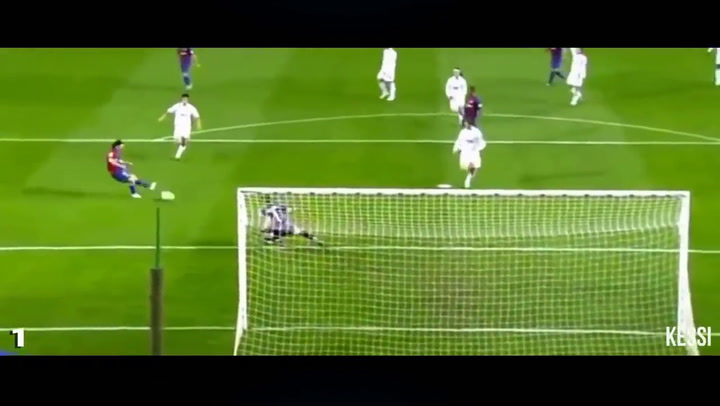 Los 26 goles de Messi contra Real Madrid - Fuente: YouTube