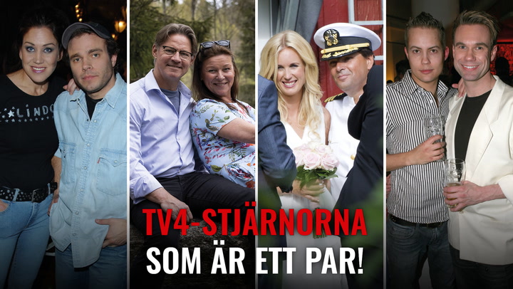Här är TV4-stjärnorna som är ett par!
