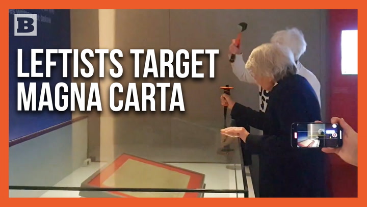Elderly Climate Activists Attempt to Damage Magna Carta