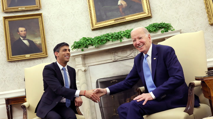 Joe Biden mistakingly calls Rishi Sunak 'Mr President'