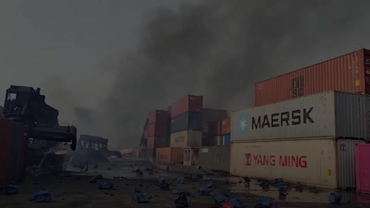 At least 40 killed in fire at Bangladesh container depot