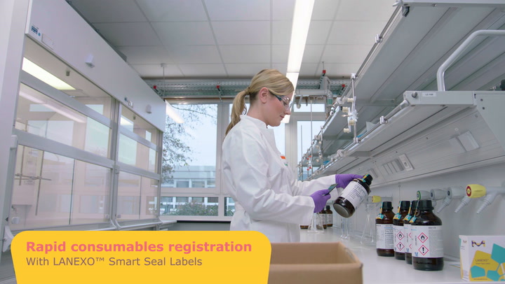LANEXO™ System a smart digital solution with RFID labels for a more productive laboratory