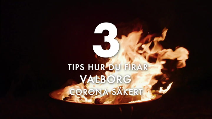 3 tips hur du firar valborg corona-säkert