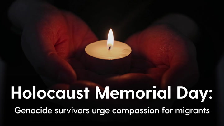 Genocide survivors urge compassion for migrants ahead of Holocaust Memorial Day