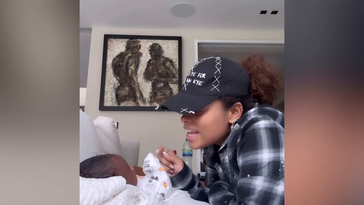 Fleur East shares sweet video with baby daughter