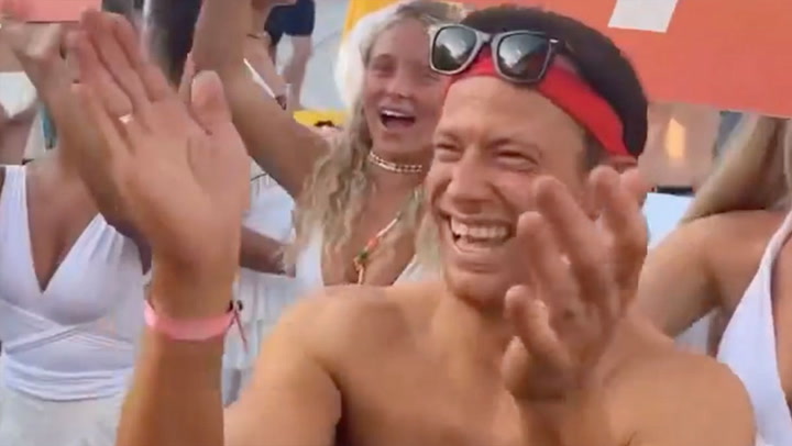Joe Swash stag do moved on as Wayne Lineker says he gave guest ‘a little slap’ - bbc news today headlines - United Kingdom - Public News Time