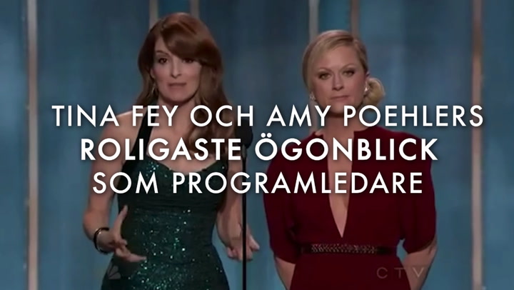 Tina Fey och Amy Poehlers roligaste ögonblick som programledare