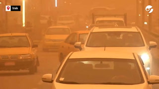 Fuerte tormenta de arena causa decenas de hospitalizaciones en Irak