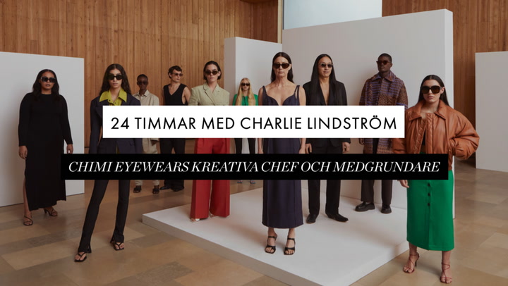 24 timmar med Charlie Lindström – Chimi Eyewears kreativa chef och medgrundare
