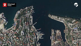 Crimea: imágenes de satélite de Sebastopol antes y después del ataque ucraniano