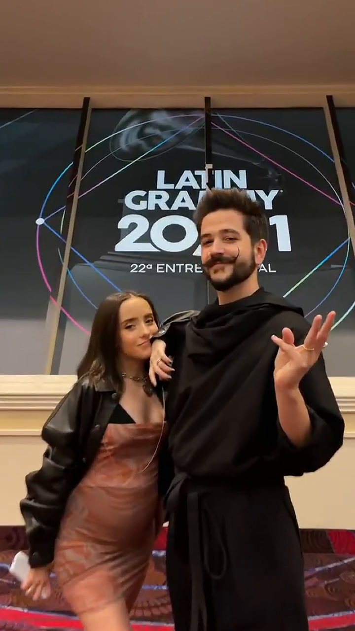 Camilo y Evaluna en los Latin Grammy 2021 en Las Vegas