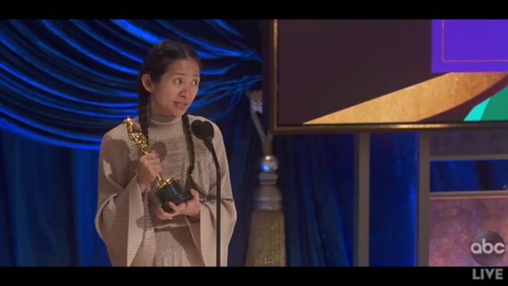 Chloe Zhao first woman of colour to win Best Director