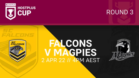 2 April - HPC Round 3 - Sunshine Coast Falcons v Souths Logan Magpies