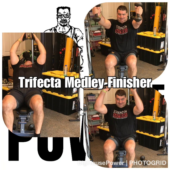 Trifecta Medley Finisher - Upper Body