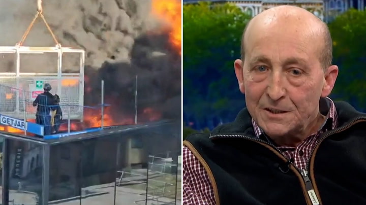 Hero crane driver describes desperate scramble to save workman from Reading blaze