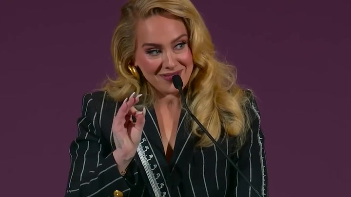 Adele thanks ex-husband's mother for 'raising good man' in candid gala speech