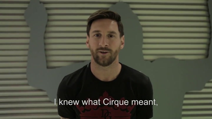 Messi se une con Cirque du Soleil - Fuente: Cirque du Soleil