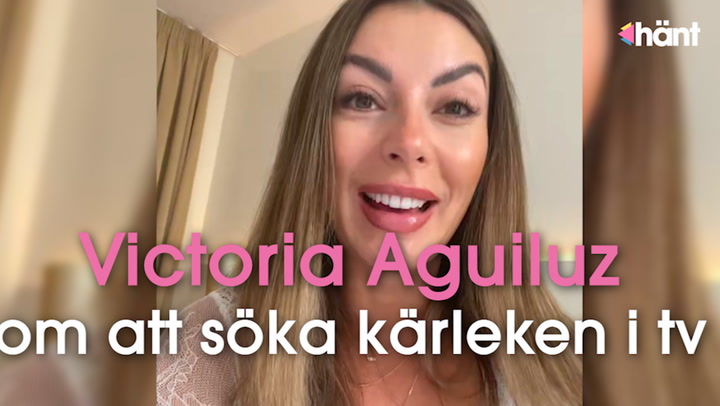 Victoria Aguiluz  om att söka kärleken i tv