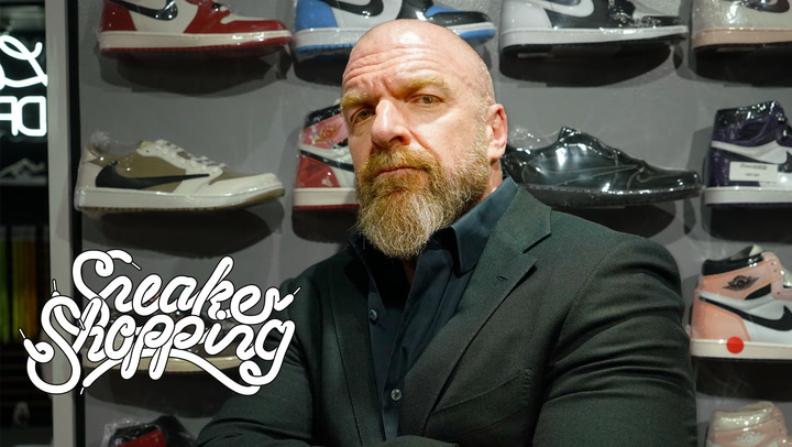 Triple H Goes Sneaker Shopping With Complex