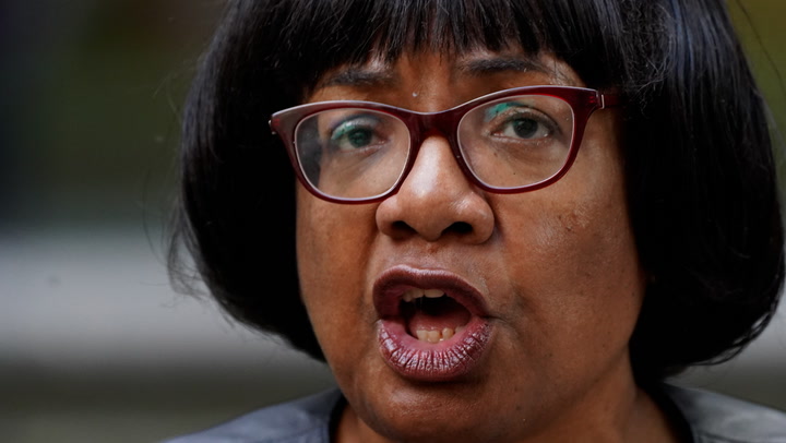 Diane Abbott ignored 46 times in Commons debate on Tory donor comments