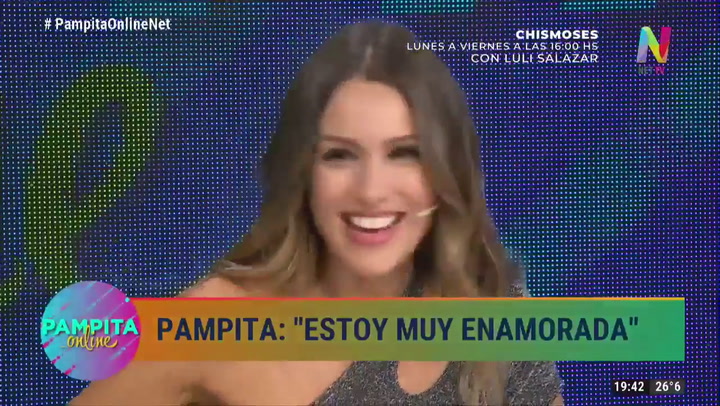 La confesión de Pampita sobre el inicio de la relación con su nuevo novio - Fuente: NET TV