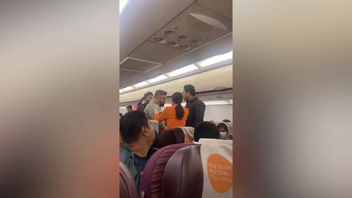 Fist fight breaks out between passengers on flight to India