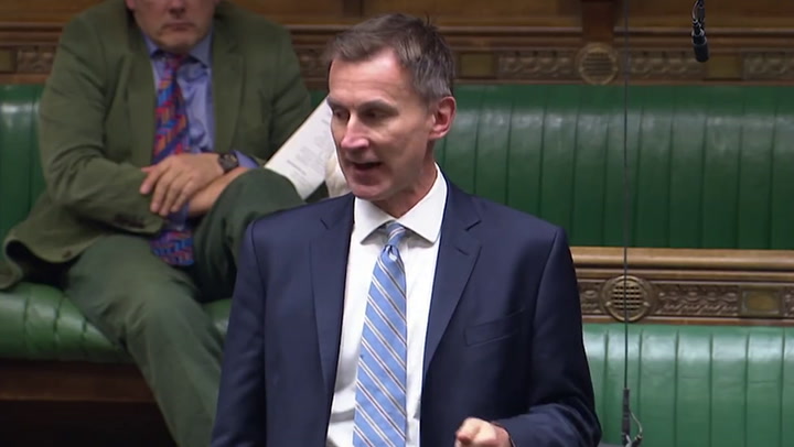Jeremy Hunt: Omicron is 'a symptom of the failure of Western countries to share vaccines around the world'