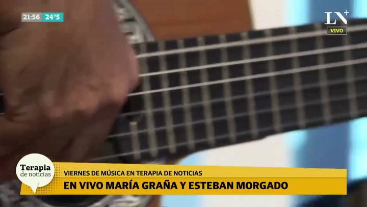 Nada' en vivo por María Graña y Esteban Morgado