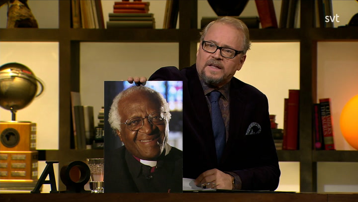 TV: Orden om Desmond Tutu i ”På spåret” – bara veckor efter sin död