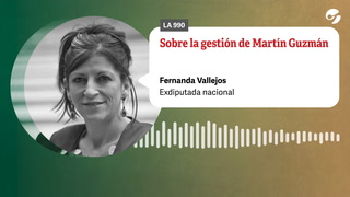 Fernanda Vallejos, sobre la gestión de Martín Guzmán: "Es la receta que te podría dar Macri"