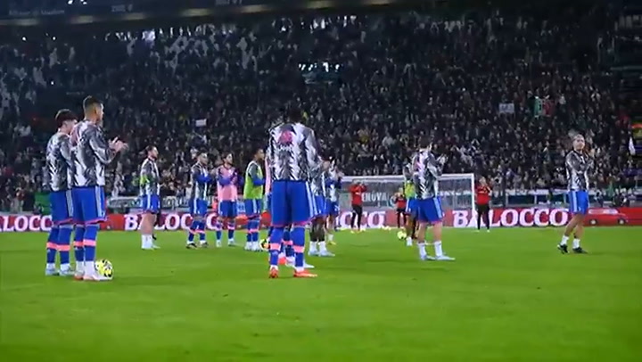 Di María y Paredes, aplaudidos antes del triunfo de Juventus