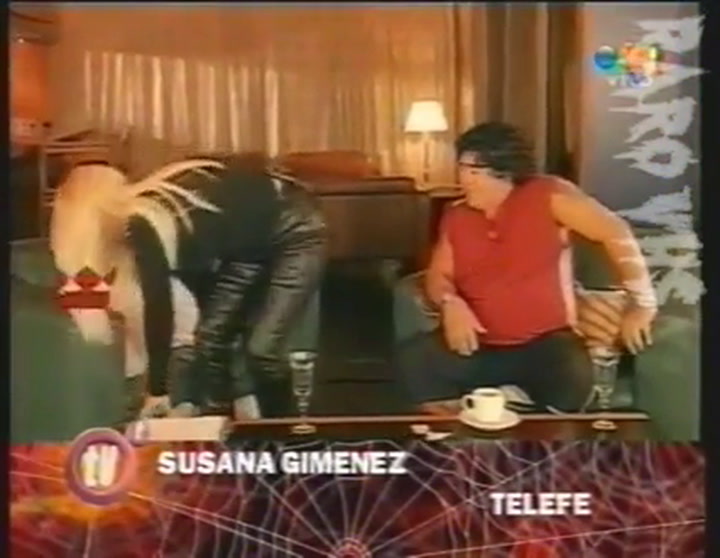 Maradona con Susana Giménez 2004