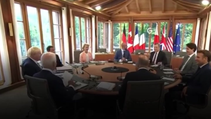 G7 leaders mock Putin’s bare-chested horse-riding pictures