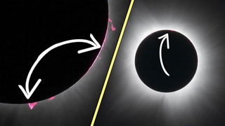 What was that surrounding the sun during eclipse totality?