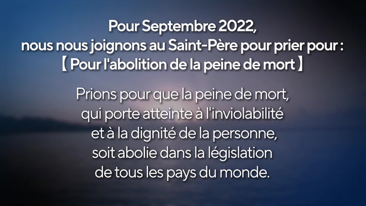 Septembre 2022 - Pour l'abolition de la peine de mort