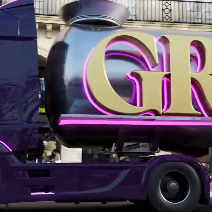 La publicidad de Griselda en las calles de París